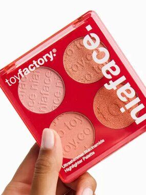 ✨TOYFACTORY Niaface Ultrashimmer Niacinamide Highlighter Palette - NIB